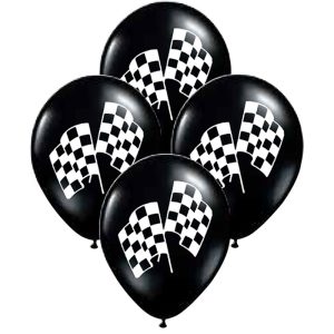 Globos BANDERA CARRERA 12 Pulgadas X10 Unidades