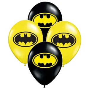 Globos BATMAN 12 Pulgadas X10 Unidades