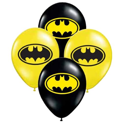 Globos BATMAN 12 Pulgadas X10 Unidades