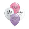 Globos CARA UNICORNIO 12 Pulgadas X10 Unidades