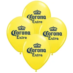 Globos CERVEZA CORONA 12 Pulgadas X10 Unidades