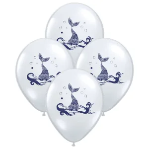 Globos COLA DE SIRENA 12 Pulgadas X10 Unidades