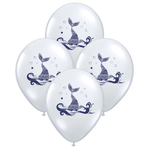 Globos COLA DE SIRENA 12 Pulgadas X10 Unidades
