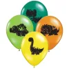 Globos DINOSAURIOS 12 Pulgadas X10 Unidades