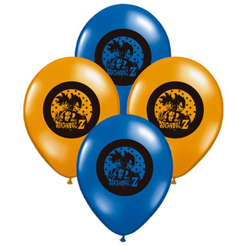 Globos DRAGON BALL Z 12 Pulgadas X10 Unidades