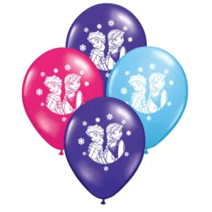 Globos FROZEN 12 Pulgadas X10 Unidades