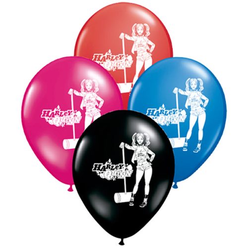Globos HARLEY QUINN 12 Pulgadas X10 Unidades