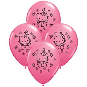 Globos HELLO KITTY 12 Pulgadas X10 Unidades