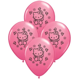 Globos HELLO KITTY 12 Pulgadas X10 Unidades