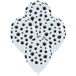 Globos HUELLITAS 12 Pulgadas X10 Unidades