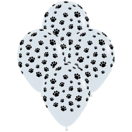 Globos HUELLITAS 12 Pulgadas X10 Unidades
