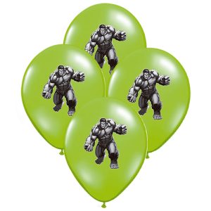 Globos HULK 12 Pulgadas X10 Unidades