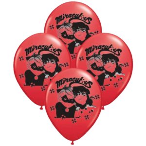 Globos LADY BUG 12 Pulgadas X10 Unidades