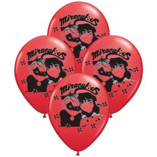 Globos LADY BUG 12 Pulgadas X10 Unidades