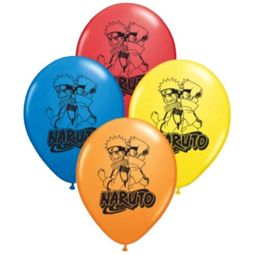 Globos NARUTO 12 Pulgadas X10 Unidades