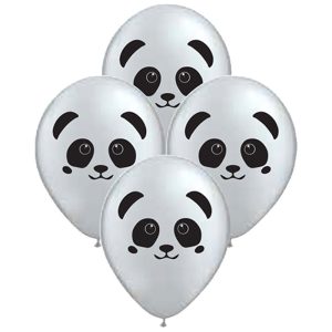 Globos PANDA 12 Pulgadas X10 Unidades