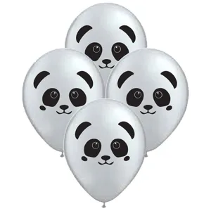 Globos PANDA 12 Pulgadas X10 Unidades