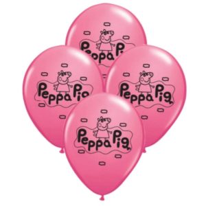Globos PEPPA 12 Pulgadas X10 Unidades