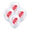 Globos RIVER PLATE 12 Pulgadas X10 Unidades