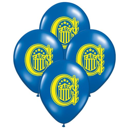 Globos ROSARIO CENTRAL 12 Pulgadas X10 Unidades