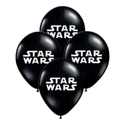 Globos STAR WARS LOGO 12 Pulgadas X10 Unidades