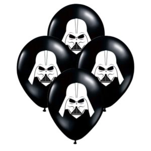 Globos STAR WARS - DARTH VADER 12 Pulgadas X10 Unidades