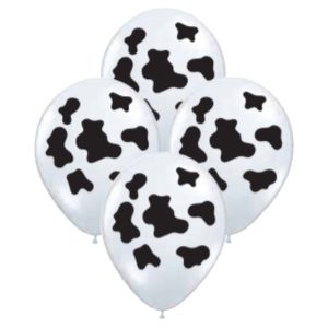 Globos VACA 12 Pulgadas X10 Unidades