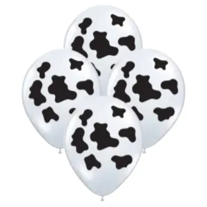 Globos VACA 12 Pulgadas X10 Unidades