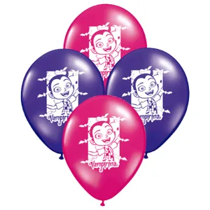 Globos VAMPIRINA 12 Pulgadas X10 Unidades