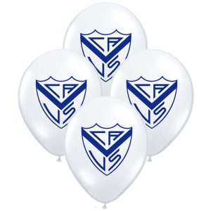 Globos VELEZ SARSFIELD 12 Pulgadas X10 Unidades