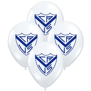 Globos VELEZ SARSFIELD 12 Pulgadas X10 Unidades
