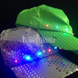 Gorra Lentejuela Luminosa (LED) - Imagen 2