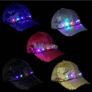 Gorra Lentejuela Luminosa (LED)