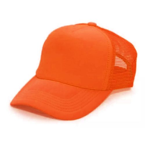Gorra Trucker Naranja Fluo