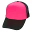 Gorra Trucker Negra Frente Fucsia Fluo