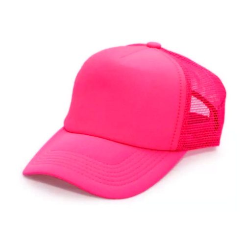 Gorra Trucker Rosa Fluo
