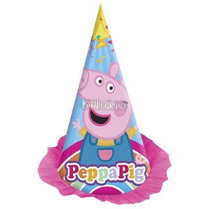Gorro Bonete Homenajeado Peppa Pig x1 Unidad