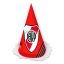Gorro Bonete Homenajeado River x1 Unidad