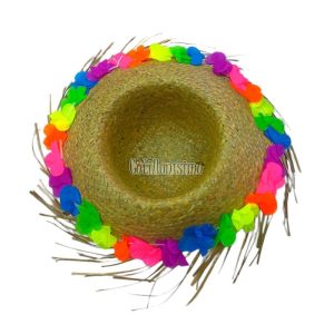 Gorro Primavera Flores Fluo - Imagen 2