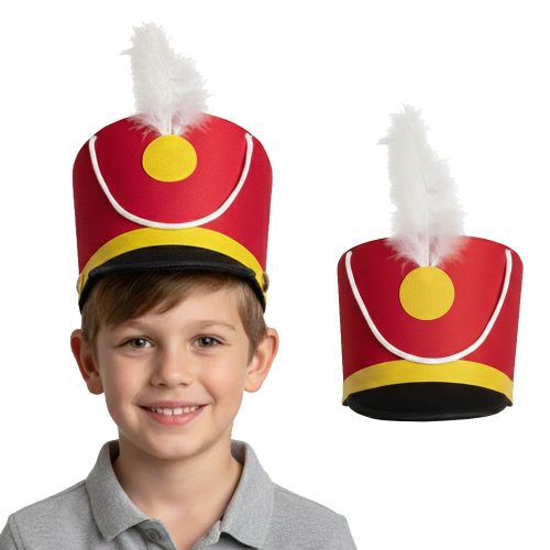 Gorro Soldado Realista con Pluma Jersey