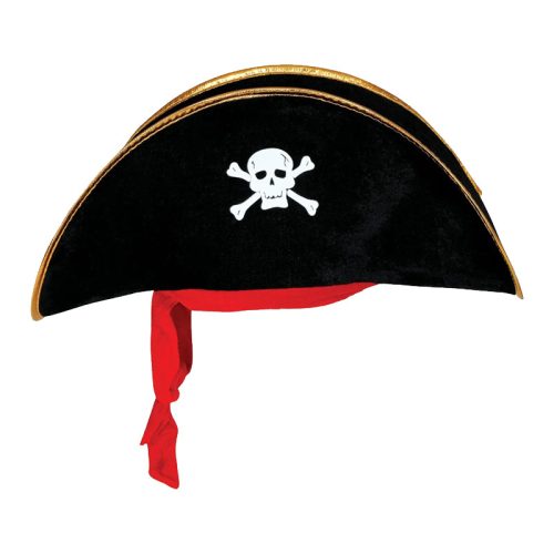 Gorro Sombrero Pirata - Pack X10
