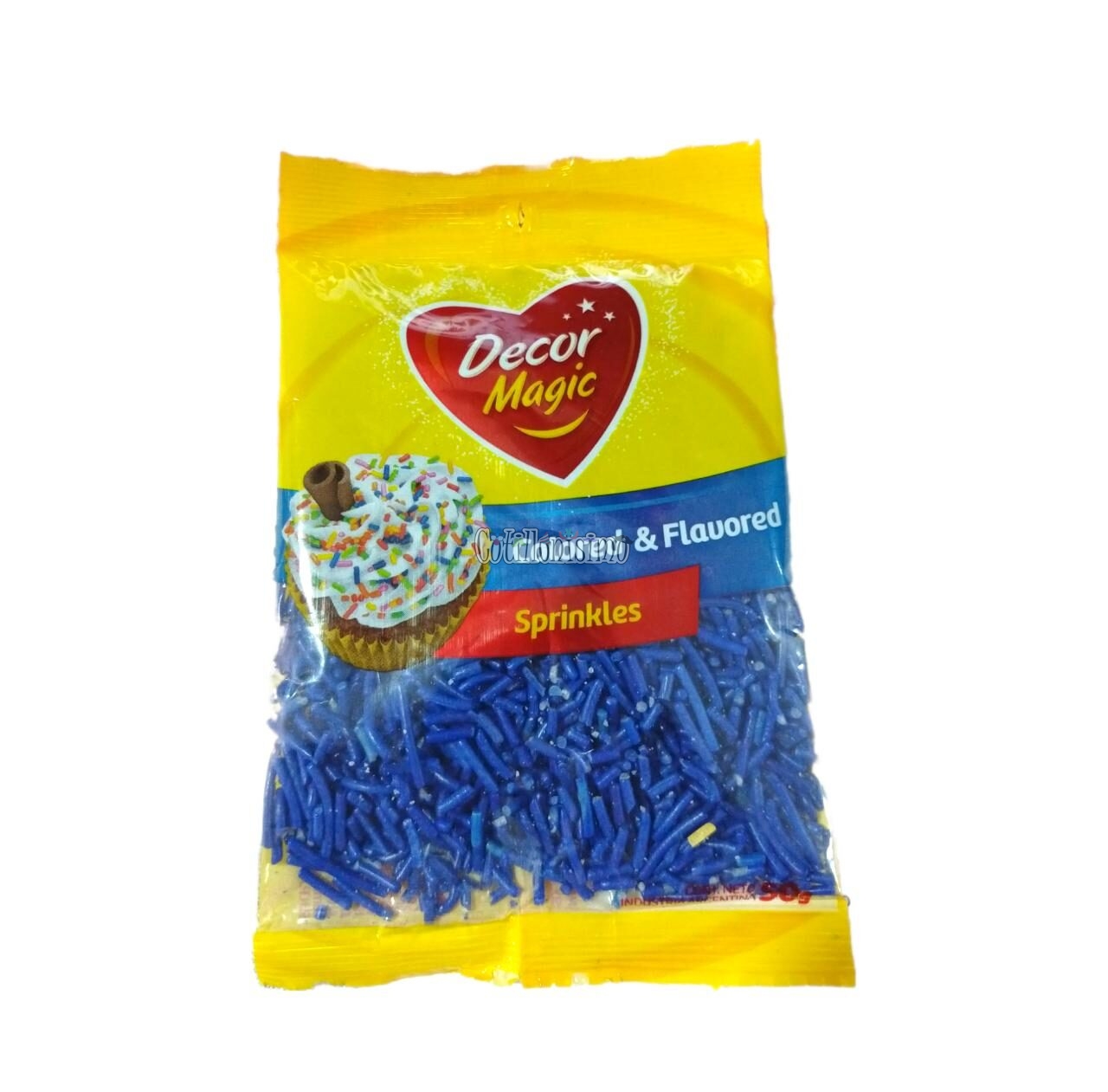 Granas Sprinkles Sticks Azul 50 Grs