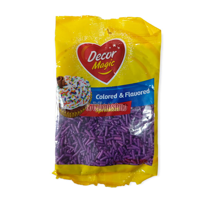 Granas Sprinkles Sticks Violeta 50 Grs