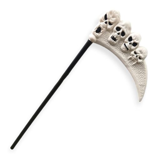 Guadaña de la Muerte con Calaveras