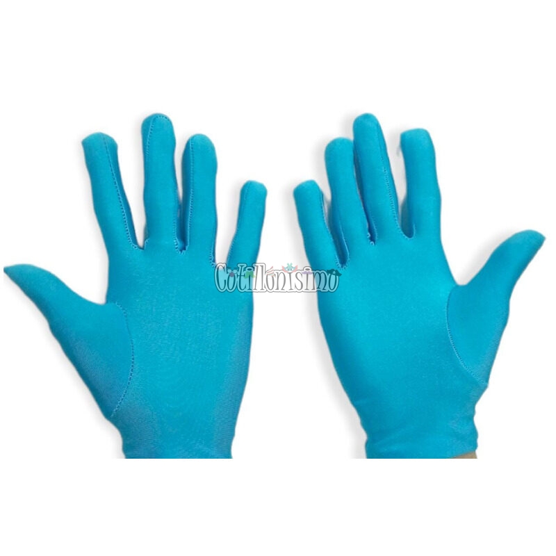 Guante Corto Color Celeste EL PAR