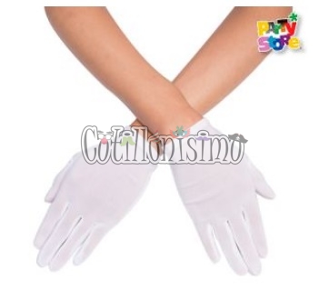 Guante Corto Color Blanco EL PAR