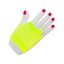 Guante de Red Corto AMARILLO FLUO X2 Unidades