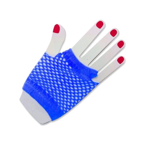 Guante de Red Corto Azul X2 Unidades