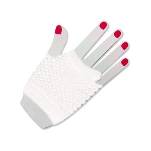 Guante de Red Corto Blanco X2 Unidades