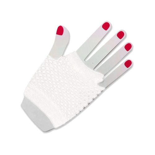 Guante de Red Corto Blanco X2 Unidades